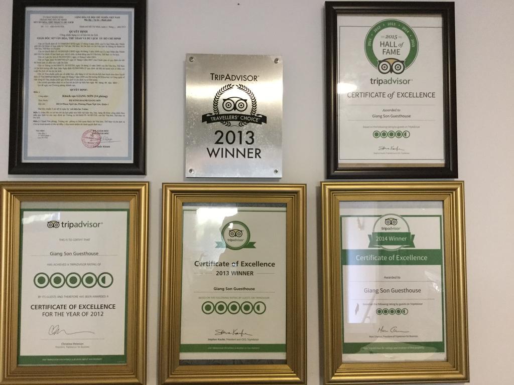 Giang Son Hotel江山民宿范五老区酒吧街胡志明市 Екстериор снимка
